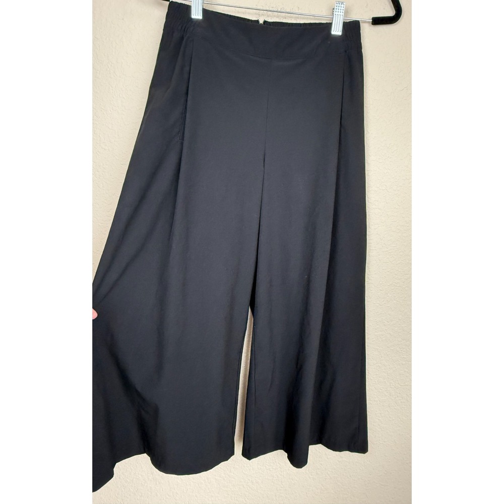The North Face Women's Black Outdoor Wide Leg Pants Sz 4 Hiking Active Gorpcore